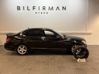 Begagnad Mercedes C180 Avantgarde 156 HK (114 kW) 2008 Svart Sedan