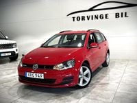 Begagnad VW Golf VII 110 HK (80 kW) 2015 Röd Kombi