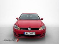 Begagnad VW Golf VII 105 HK (77 kW) 2013 Röd Halvkombi
