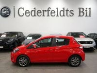 Begagnad Toyota Yaris Hybrid 101 HK (74 kW) 2019 Röd Halvkombi