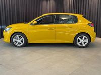 Begagnad Peugeot 208 Allure 101 HK (74 kW) 2020 Gul Halvkombi