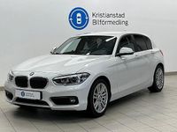 Begagnad BMW 118 Advantage 136 HK (100 kW) 2017 Vit Halvkombi