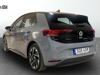 Begagnad VW ID.3 Pro 150 kW (204 HK) 2022 Moonstone grey black Halvkombi