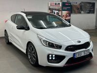 begagnad Kia ProCeed GT Pro_Cee´d1.6 GDI 204hk Navi, Pano, kamera, Rattvärmare