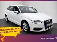 Begagnad Audi A3 Attraction 110 HK (80 kW) 2016 Vit