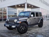 Begagnad Jeep Wrangler Unlimited Sahara 379 HK (278 kW) 2021 Grå SUV