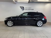Begagnad BMW 116 M Sport 116 HK (85 kW) 2016 Svart Halvkombi