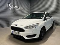 Begagnad Ford Focus Trend 105 HK (77 kW) 2016 Vit Halvkombi