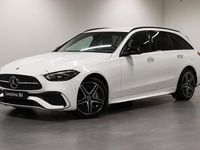 Begagnad Mercedes C300e AMG line 313 HK (230 kW) 2022 Vit Kombi