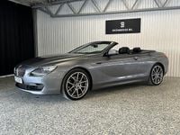 Begagnad BMW 640 Cabriolet 313 HK (230 kW) 2012 Grå Cab