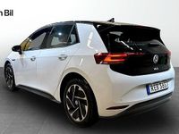 Begagnad VW ID.3 Comfortline 150 kW (204 HK) 2022 Glacier white metallic bl Halvkombi