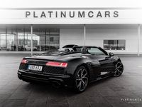 Begagnad Audi R8 Spyder Sport 540 HK (397 kW) 2020 Svart Cab