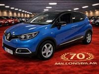 Begagnad Renault Captur 90 HK (66 kW) 2016 Ljusblå (blå) SUV