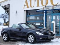 Begagnad Mercedes SLK200 163 HK (119 kW) 2005 Mörkblå metallic Cab