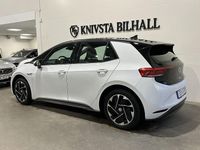 Begagnad VW ID.3 Pro Performance 150 kW (204 HK) 2021 Vit Halvkombi