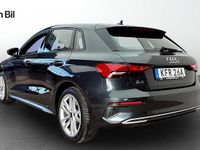 Begagnad Audi A3 Sportback Advanced Plus 150 HK (110 kW) 2023 Grå Halvkombi