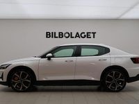 Begagnad Polestar 2 Performance 350 kW (476 HK) 2021 Vit Halvkombi
