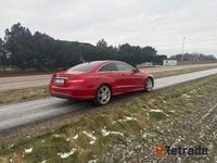Begagnad Mercedes E350 231 HK (169 kW) 2009 Röd