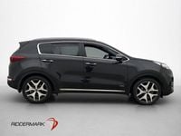 Begagnad Kia Sportage GT-Line 185 HK (136 kW) 2017 Svart SUV