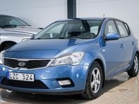 Begagnad Kia Ceed EX 90 HK (66 kW) 2011 Blå Halvkombi