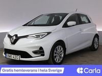 Begagnad Renault Zoe Zen 80 kW (109 HK) 2021 Vit Halvkombi