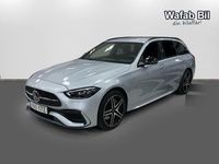Begagnad Mercedes C300e AMG line 334 HK (245 kW) 2021 Silver Kombi