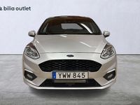 Begagnad Ford Fiesta ST-Line 140 HK (102 kW) 2017 Grå Halvkombi