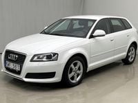 Begagnad Audi A3 140 HK (102 kW) 2010 Vit Halvkombi