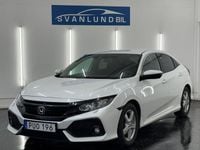 Begagnad Honda Civic Elegance 129 HK (94 kW) 2017 Vit Halvkombi