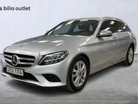 Begagnad Mercedes C200 Avantgarde 161 HK (118 kW) 2019 Silver Kombi