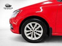 Begagnad VW Polo 90 HK (66 kW) 2016 Röd Halvkombi