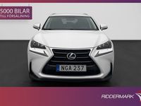 begagnad Lexus NX300h AWD Premium Värmare Kamera Navi Dragkrok 2016, SUV