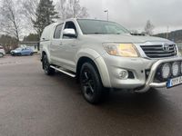 begagnad Toyota HiLux Dubbelhytt 3.0 D-4D 4x4 Euro 5 Momsbil