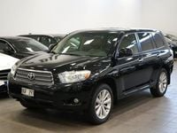 Begagnad Toyota Highlander 274 HK (201 kW) 2008 Svart SUV