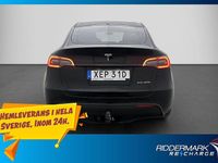 Begagnad Tesla Model Y Long Range AWD 378 kW (514 HK) 2022 Svart SUV