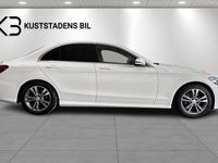 Begagnad Mercedes C200 AMG line 184 HK (135 kW) 2015 Vit Sedan