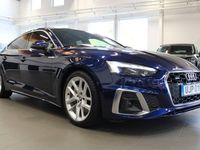 Begagnad Audi A5 Sportback S-Line 265 HK (194 kW) 2020 Blå Halvkombi
