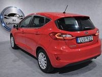 Begagnad Ford Fiesta Trend 101 HK (74 kW) 2019 Röd Halvkombi