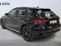 Begagnad Audi A3 Sportback Proline 150 HK (110 kW) 2022 Svart Halvkombi