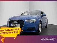 Begagnad Audi A3 Proline 150 HK (110 kW) 2020 Blå Sedan