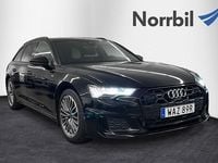 Begagnad Audi A6 S-Line 367 HK (269 kW) 2023 Svart Kombi