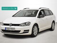 Begagnad VW Golf VII 110 HK (80 kW) 2015 Vit Kombi