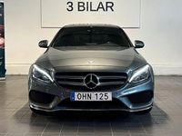 Begagnad Mercedes C300 AMG line 245 HK (180 kW) 2017 Grå Sedan
