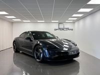 Begagnad Porsche Taycan 4S 420 kW (572 HK) 2021 Mörkgrå (grå) Sedan