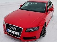 Begagnad Audi A4 160 HK (117 kW) 2008 Röd Sedan
