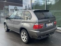 begagnad BMW X5 3.0i Sport line ny-besiktigad drag skinn sv-såld