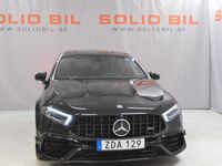 begagnad Mercedes A45 AMG S 4M AMG Skalstolar/Burmester/Panorama