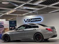 Begagnad Mercedes C63S AMG AMG 510 HK (375 kW) 2015 Silver Sedan