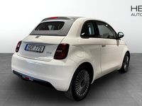 Begagnad Fiat 500e Icon 86 kW (118 HK) 2022 Vit Halvkombi