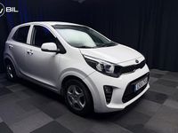 Begagnad Kia Picanto 84 HK (61 kW) 2018 Vit Halvkombi